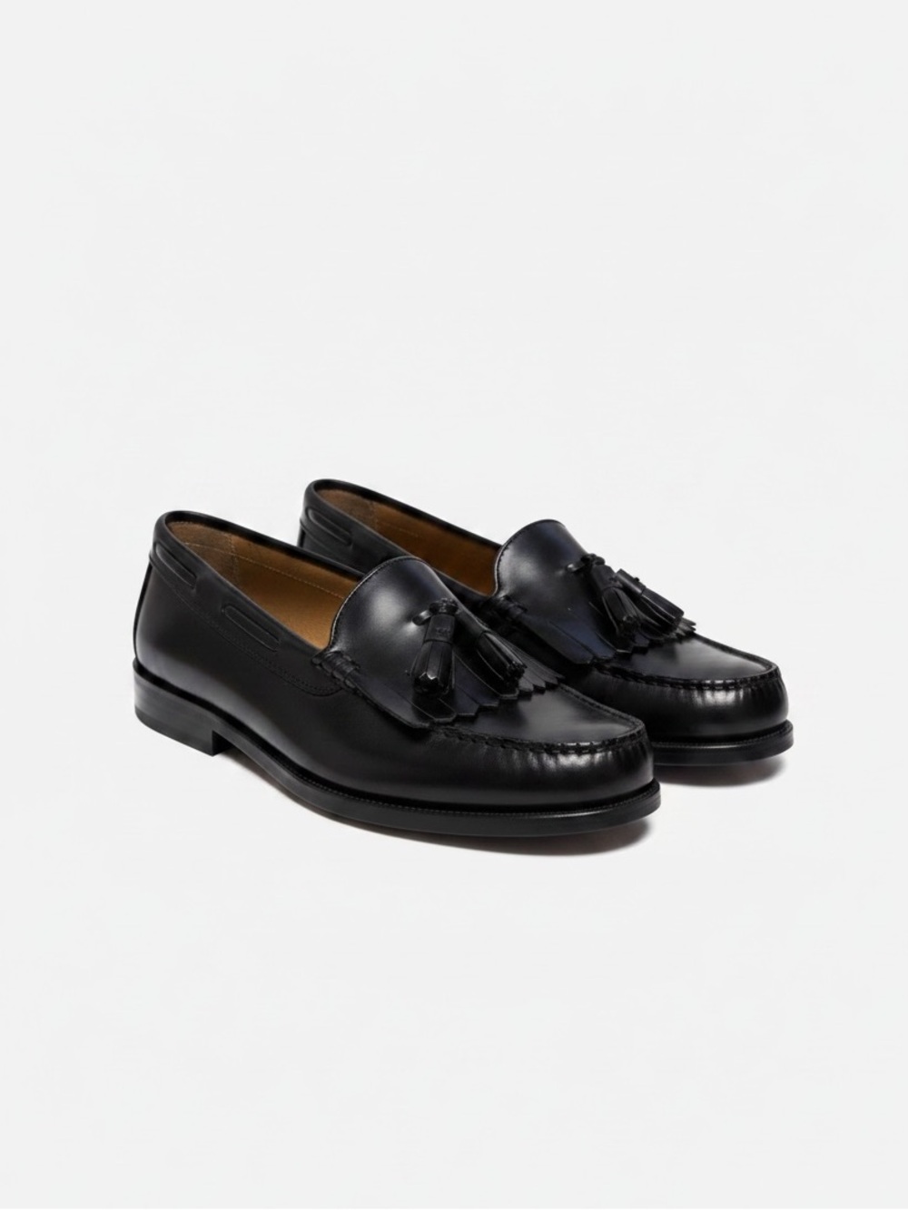 Vintage 90’s G.H. Bass & Co. Quimby Leather Tassel Loafer Shoe | Size 8 W